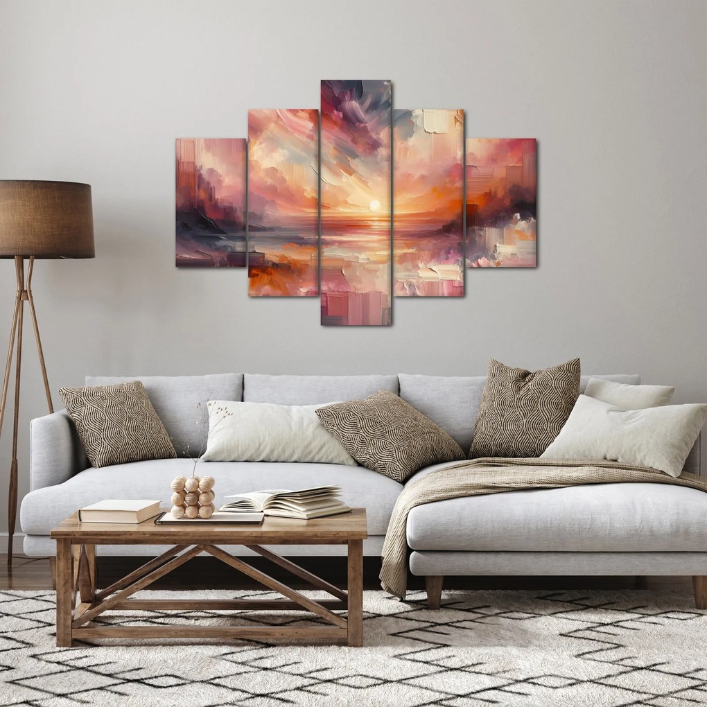 Kép - Festett alkonyat (150x105 cm)