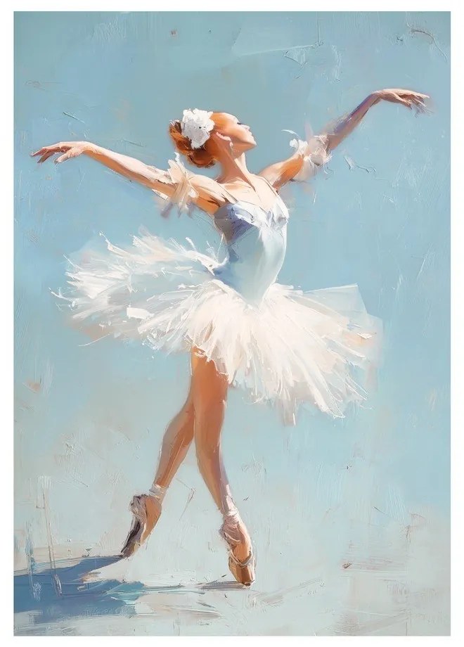 Kép kézzel festett részletekkel 70x100 cm Grace – Styler