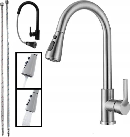 konyhai csaptelep hosszú kifolyócsővel modern konyhai csaptelep 360