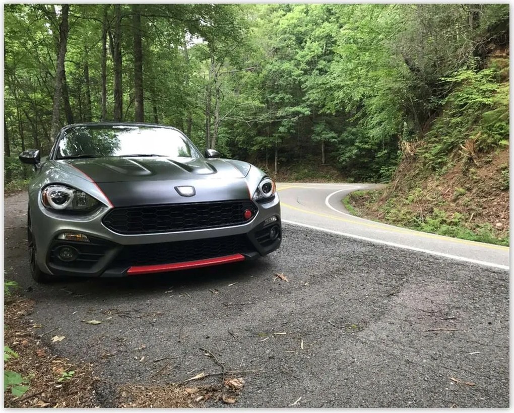 Poszterek 50x40 Fiat 124 Spider Abarth