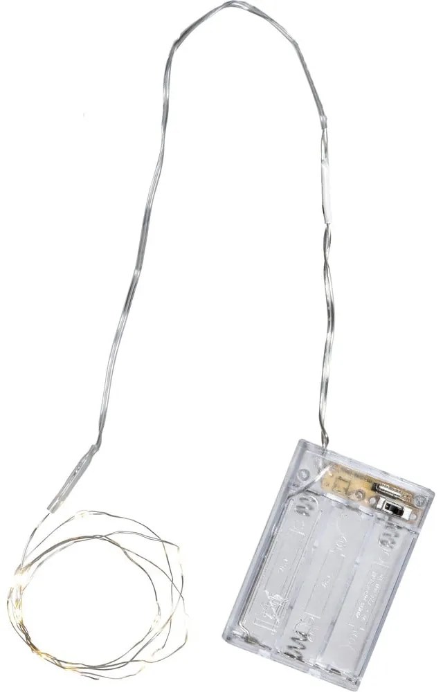 Fehér fénydekoráció karácsonyi mintával Flinga – Star Trading