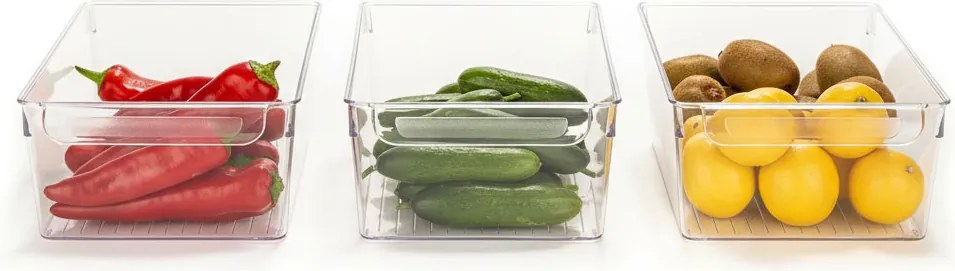 Ételtároló dobozok hűtőbe 3 db