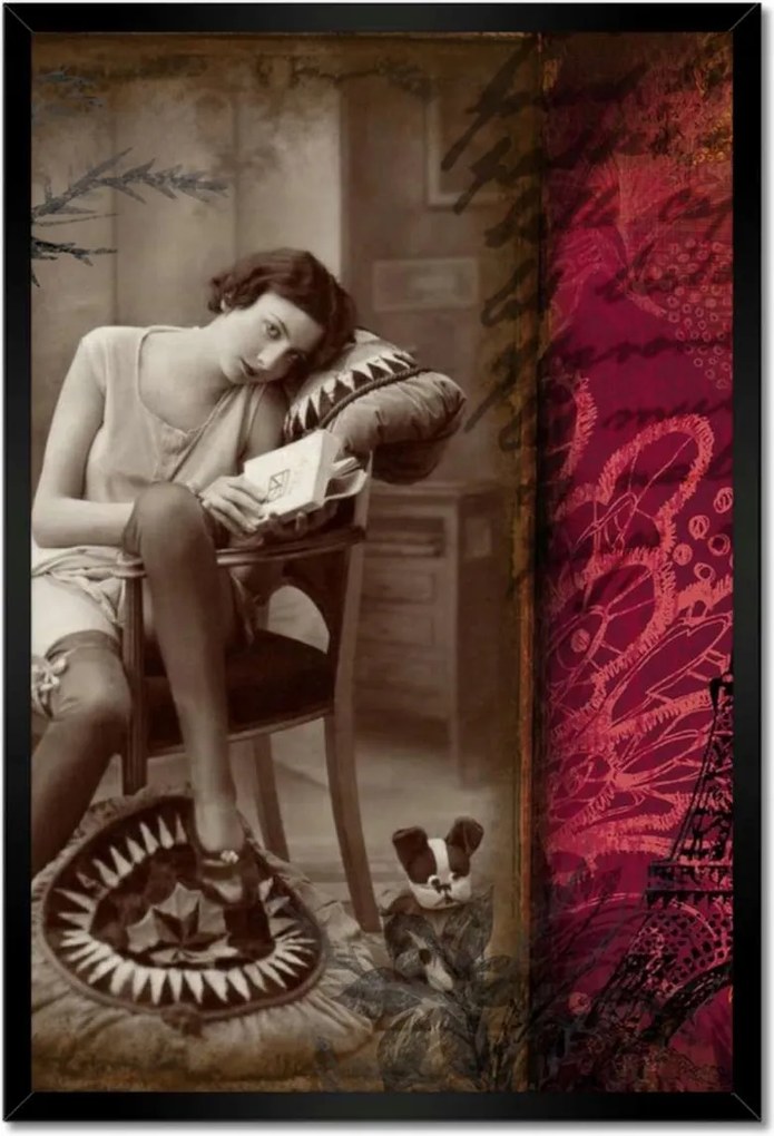 Poszterek keretben 40x60 Kilátás Párizsból