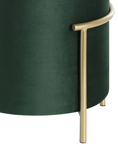 Eglo 424136 - Taburet MASHIKE 46x41 cm zöld/arany