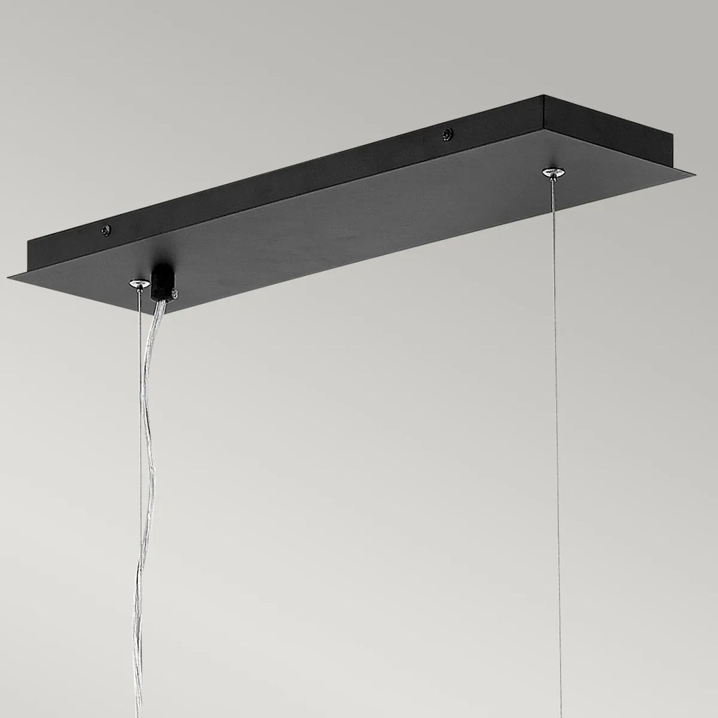 Elstead glamour modern függeszték zuma fekete ezüst elshk-zuma-isle-sbs