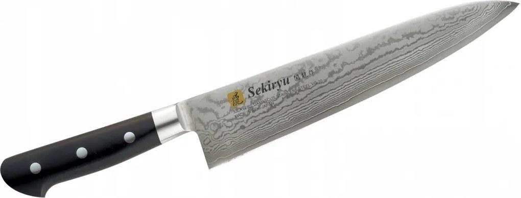 Gyuto Japán szakácskés 210mm Sekiryu Totemo