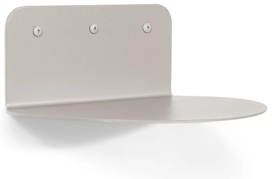 Szürkésbarna fém fali polc 30 cm Flex – Spinder Design