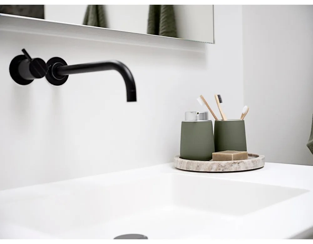 Zöld porcelán szappanadagoló 250 ml Nova – Zone