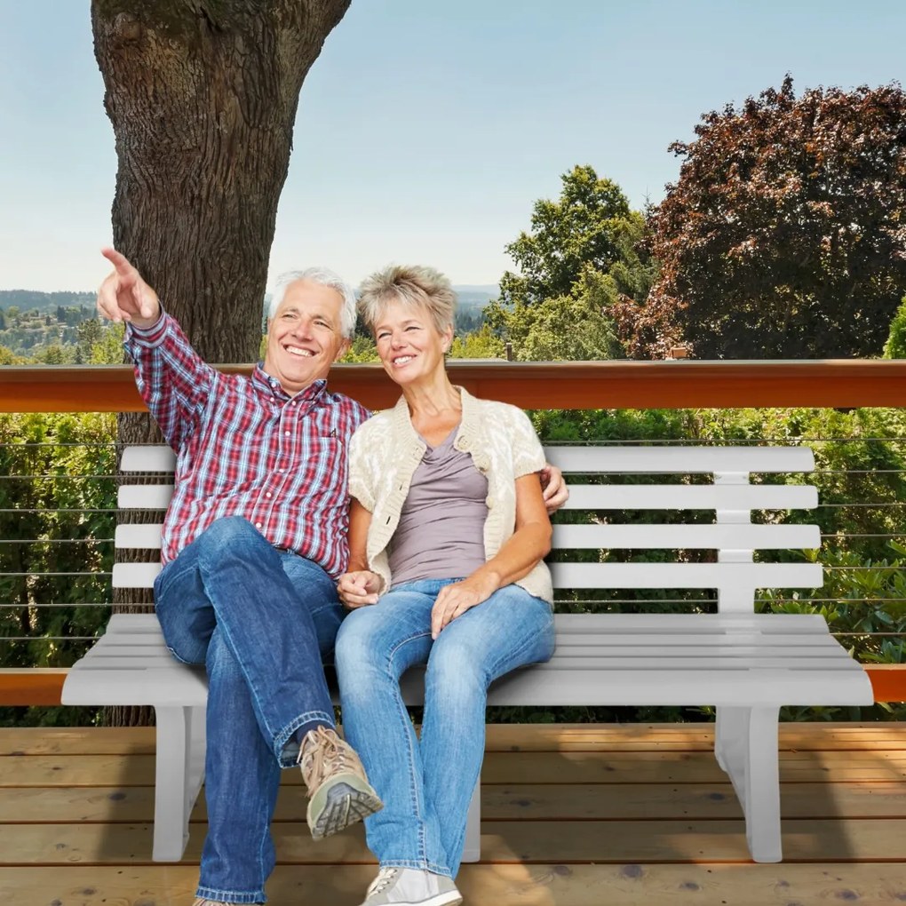 ORCHIDEA kerti pad, 145x49x74cm, fehér I.P.A.E-Progarden