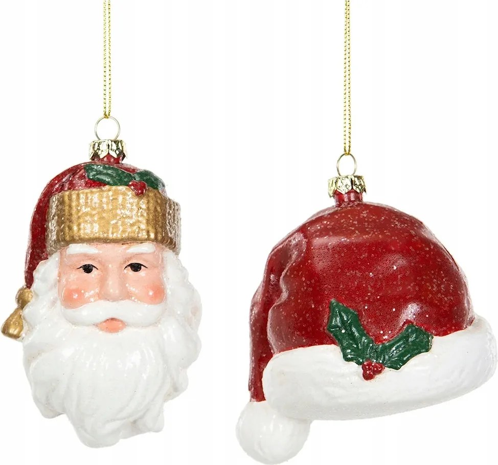 Mikulás Karácsonyfa Medál Törhetetlen 2 db-os