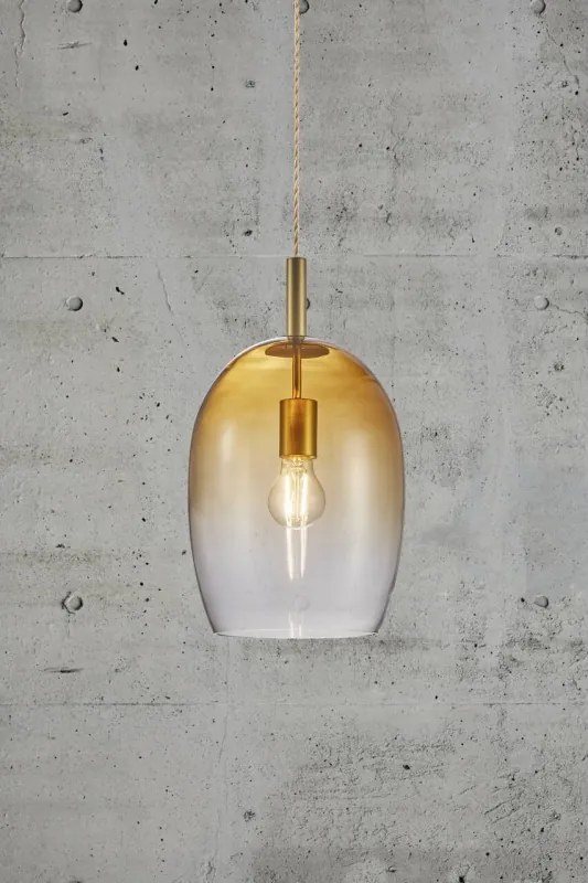 NORDLUX 2112723027 UMA Modern Függesztett Lámpa Borostyán E27 IP20