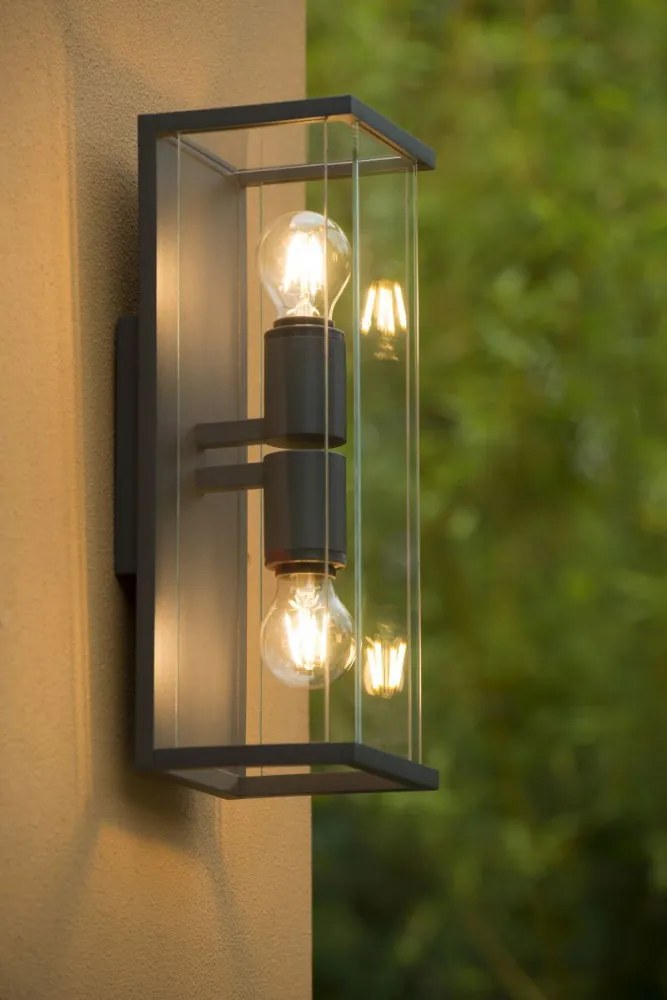 LUCIDE 27883-02-30 CLAIRE Modern Kültéri Fali Lámpa E27 IP54