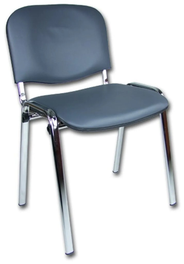 ISO CHROME Öko-bőr konferenciaszék Okker D28 EKO