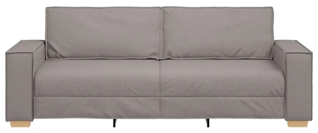 3 Személyes Kanapé Taupe 180 cm-es Szövet