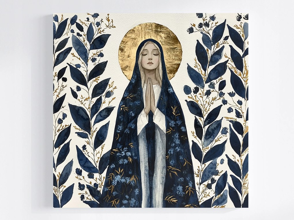 Vászonkép Canvas Vallás Szűz Mária Imádság 80x80