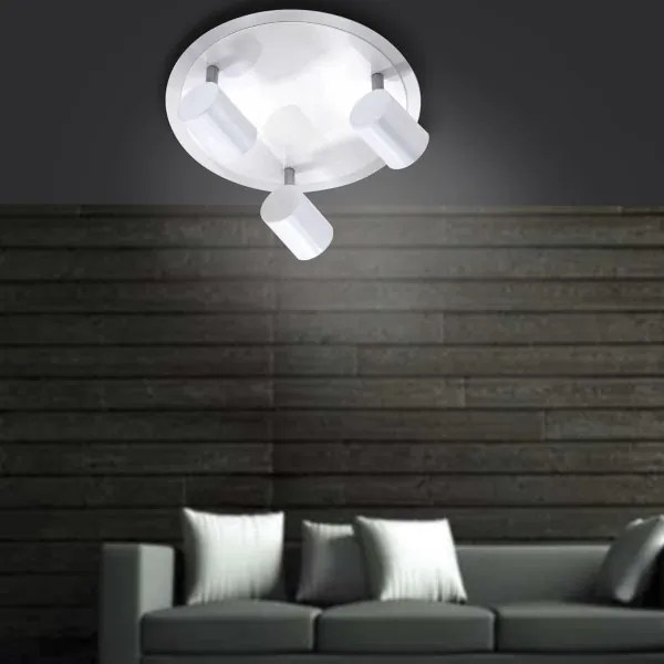 Leuchten Direkt 11943-16 - LED Spotlámpa TARIK 3xGU10/5W/230V fehér