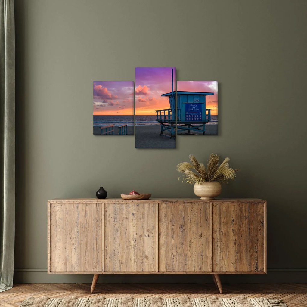 Kép a Santa Monicai strandtól (90x60 cm)