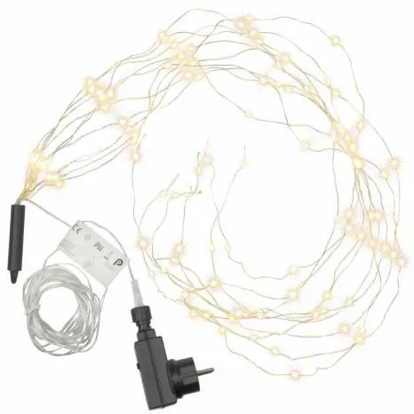 NEXOS Dekoráció karácsonyi 100 LED Meleg fehér
