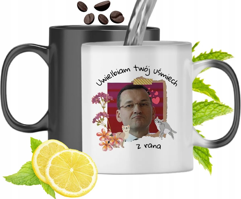 Mágikus Színváltós Bögre fényképes nyomtatással