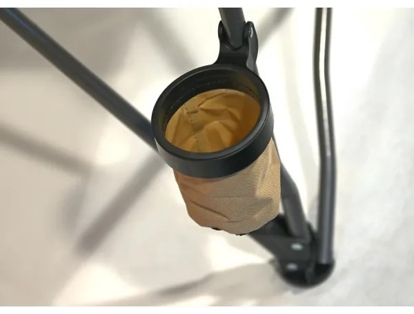 Összecsukható kempingszék barna