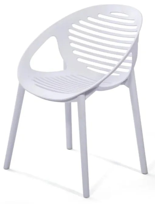 4 db fehér étkezőszék Jaanna és természetes asztal Marienlist - Bonami Essentials