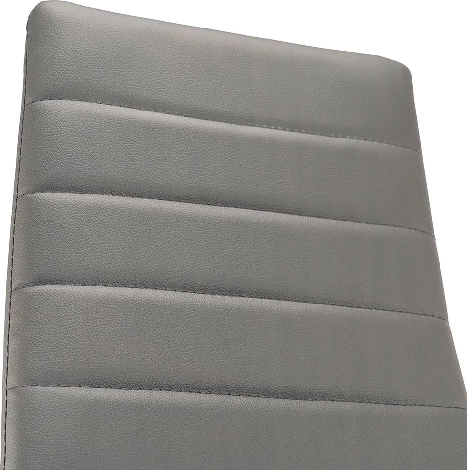 Tino NOVA Étkezőszék szürke-fekete színben