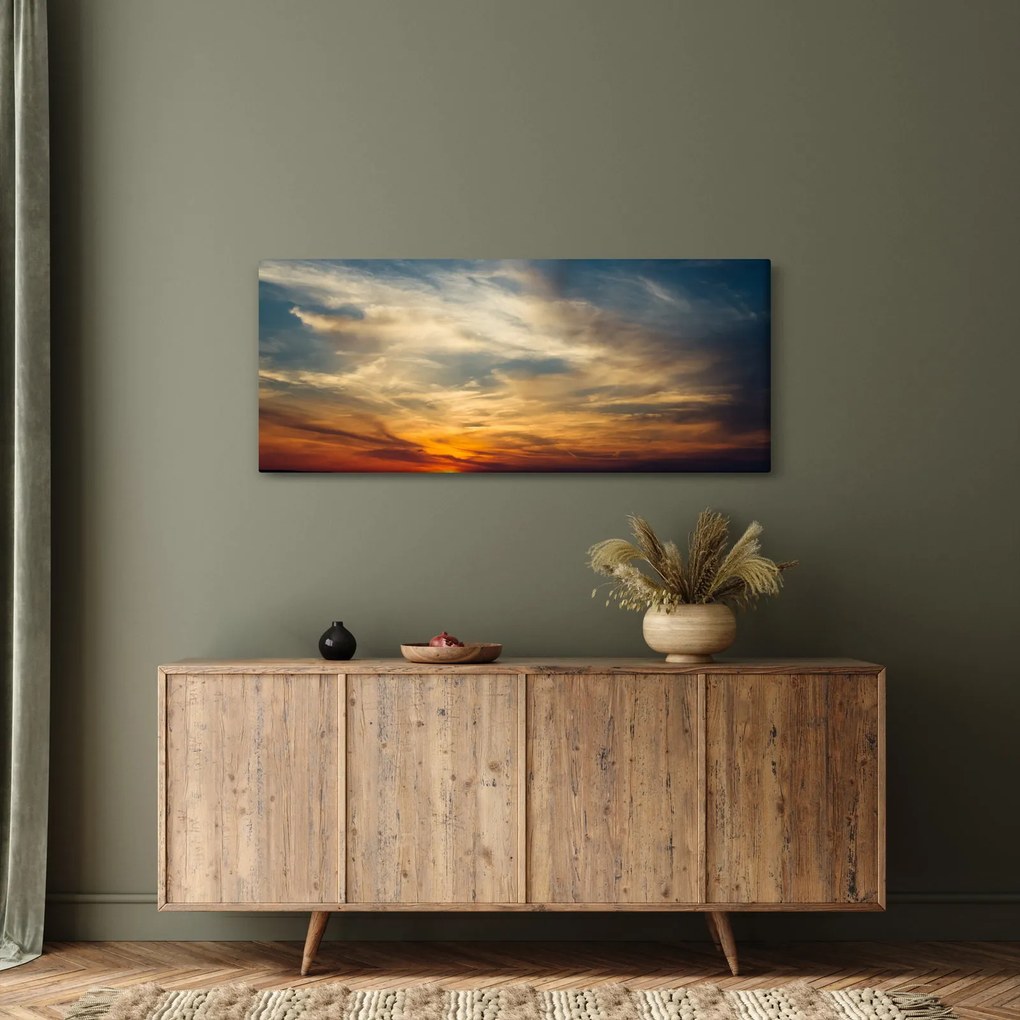 Naplemente képe (120x50 cm)