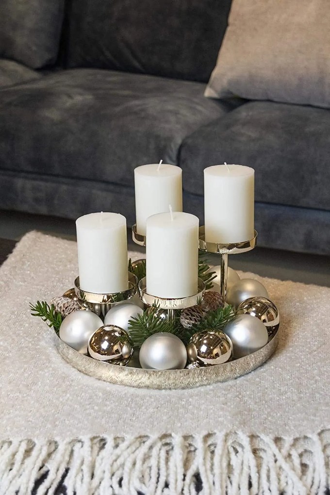 Adventi koszorú Marbella Ø 30cm - Edzard