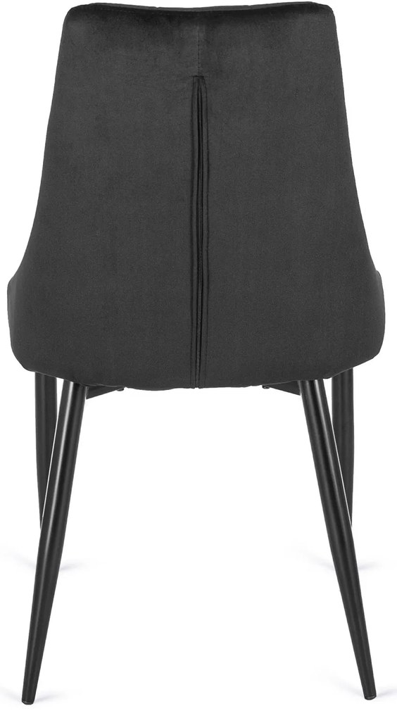 Fekete Bársony Étkezőszék CORK