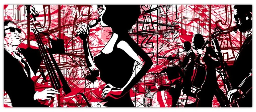 Kép - Jazz (120x50 cm)