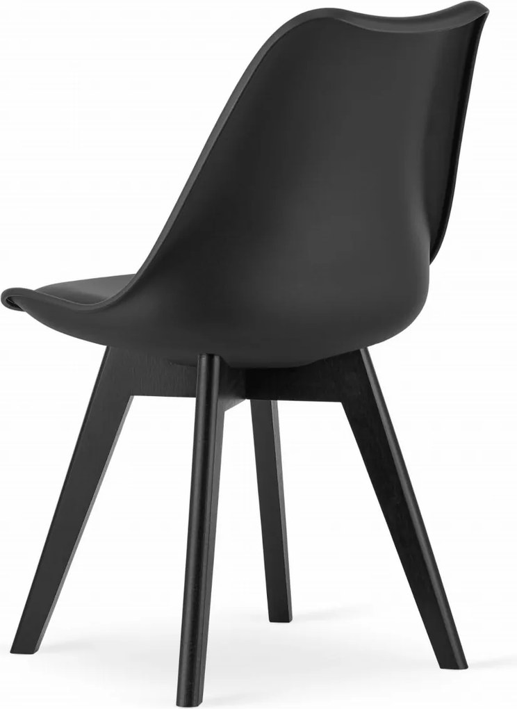 AKCIÓ Fekete BALI MARK szék fekete lábakkal II. osztály