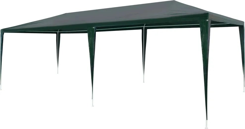 vidaXL zöld PE rendezvénysátor 3 x 6 m