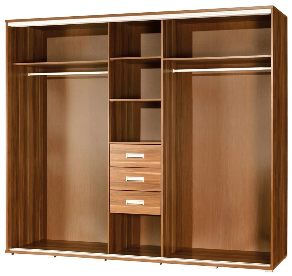 Ruhásszekrény Peggie 255 (wenge). Akció -16%. 612084