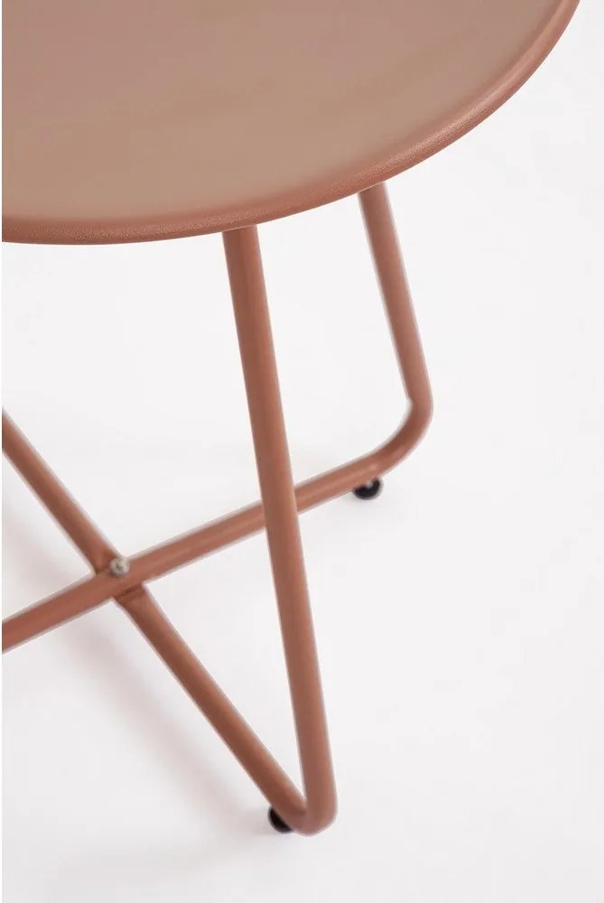 Acél kerek kerti kisasztal ø 45 cm Jable – Bizzotto