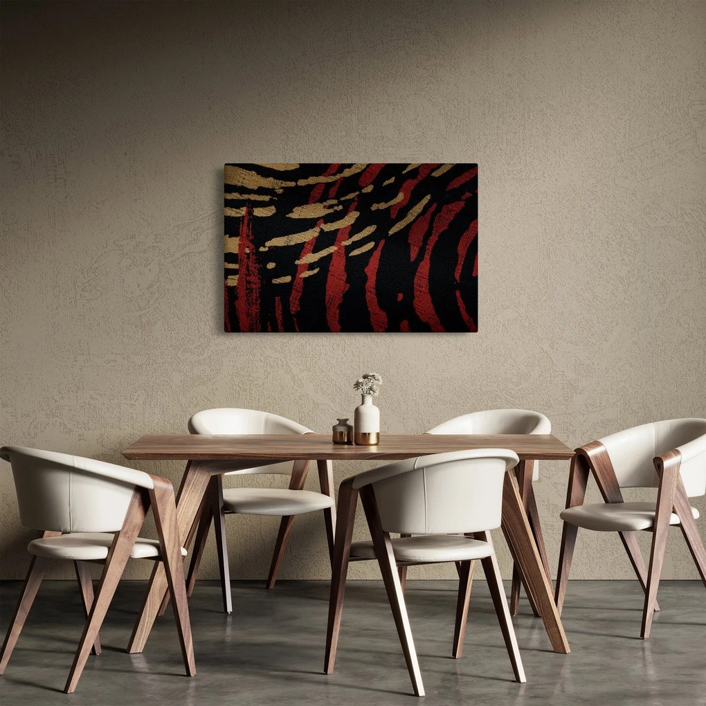 Absztrakciós kép (90x60 cm)