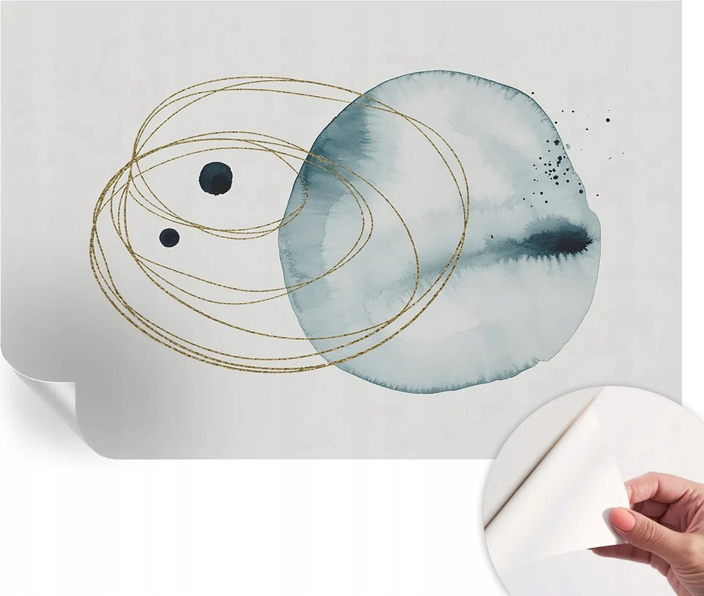 Öntapadós tapéta Falfestmény Prémium Absztrakt kombináció 104x70