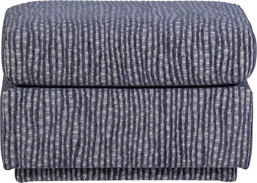 Szürkéskék kárpitozott lábtartó Lou – WOOOD