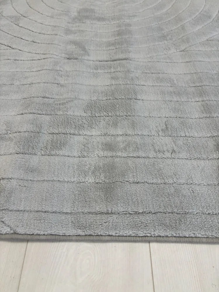 Salerno 3664 szürke shaggy szőnyeg 160x220 cm