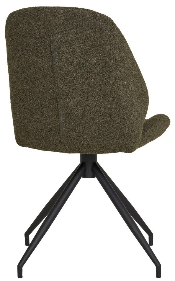 Monte Carlo forgó étkezőszék ecobőr zöld