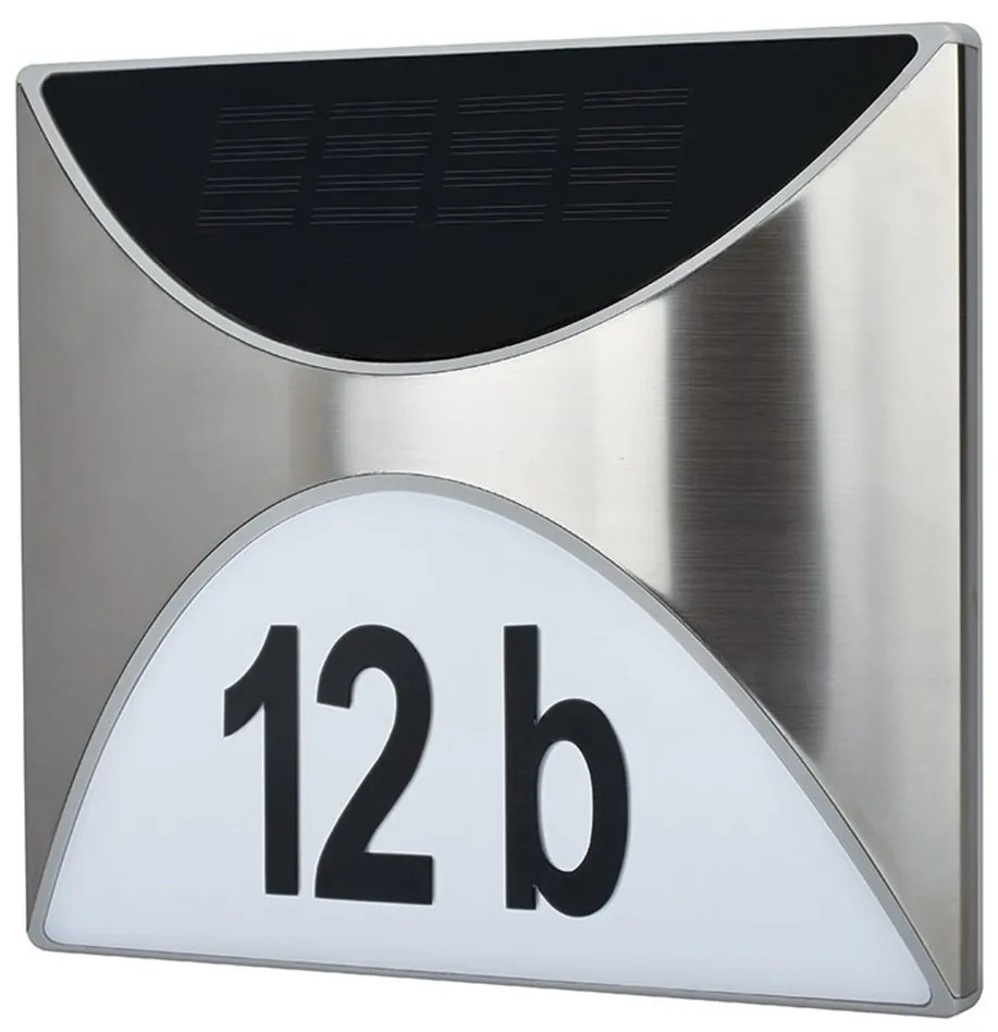 Spot-Light 6710202 - LED Napelemes házszám LED/3x0,1W/2,4V IP44