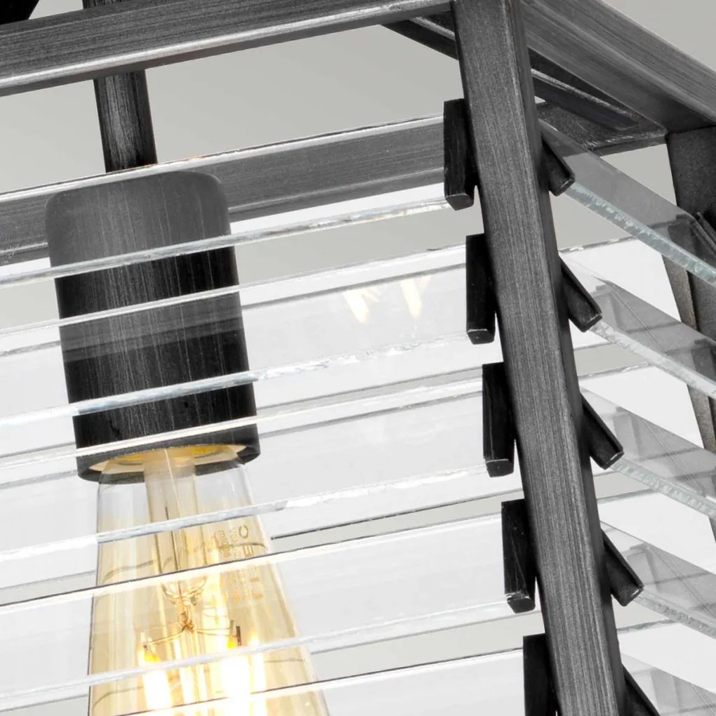 Elstead Lighting Louvre LOUVRE-1P Függőlámpa 1x60W/E27