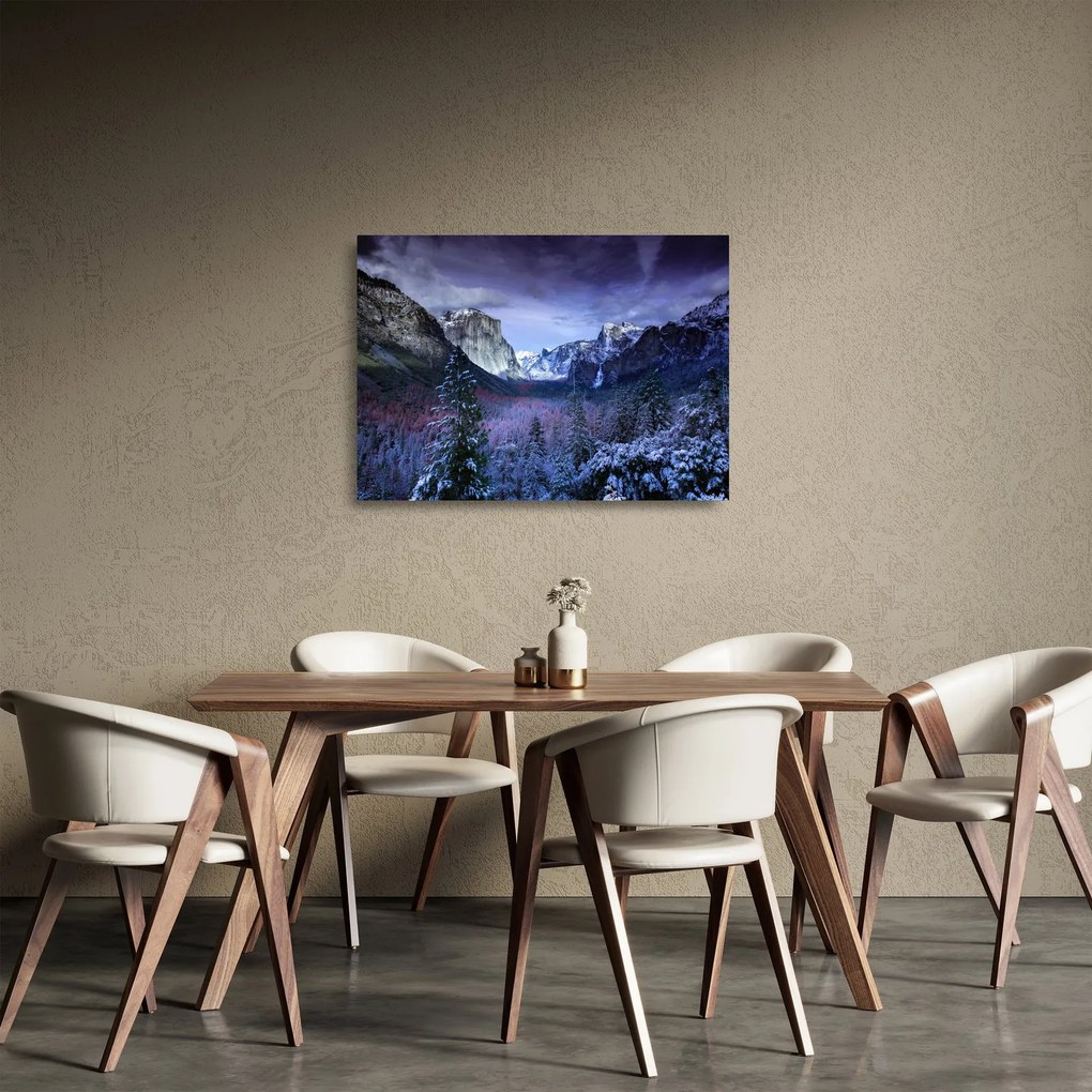 Kép - Yosemite, USA (üvegen) (70x50 cm)