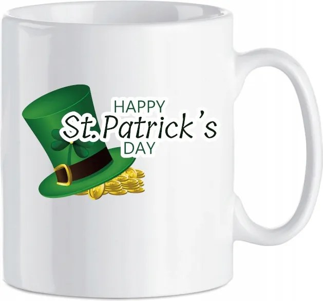 Nyomott mintás bögre Írország Patrik ünnepe 330 ml