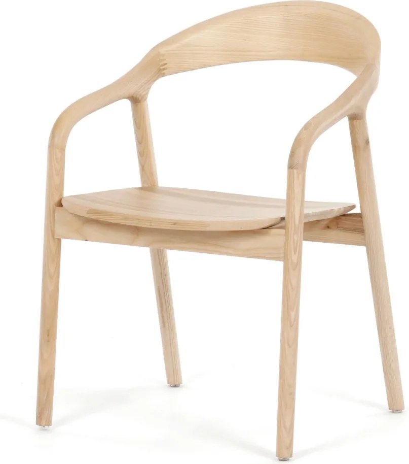 Jídelní židle, přírodní, dřevo, DCH-V3202 NAT