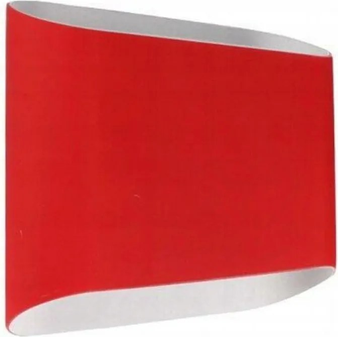 Azzardo AZ0136 Pancake fali lámpa 2x G9 40W izzó nélkül 23cm IP20, piros