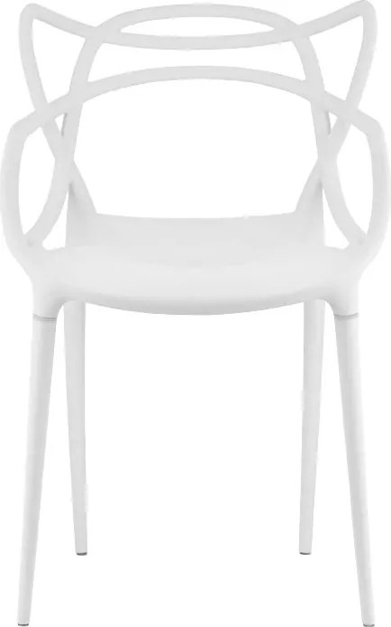 4 db fehér KATO műanyag szék készlet