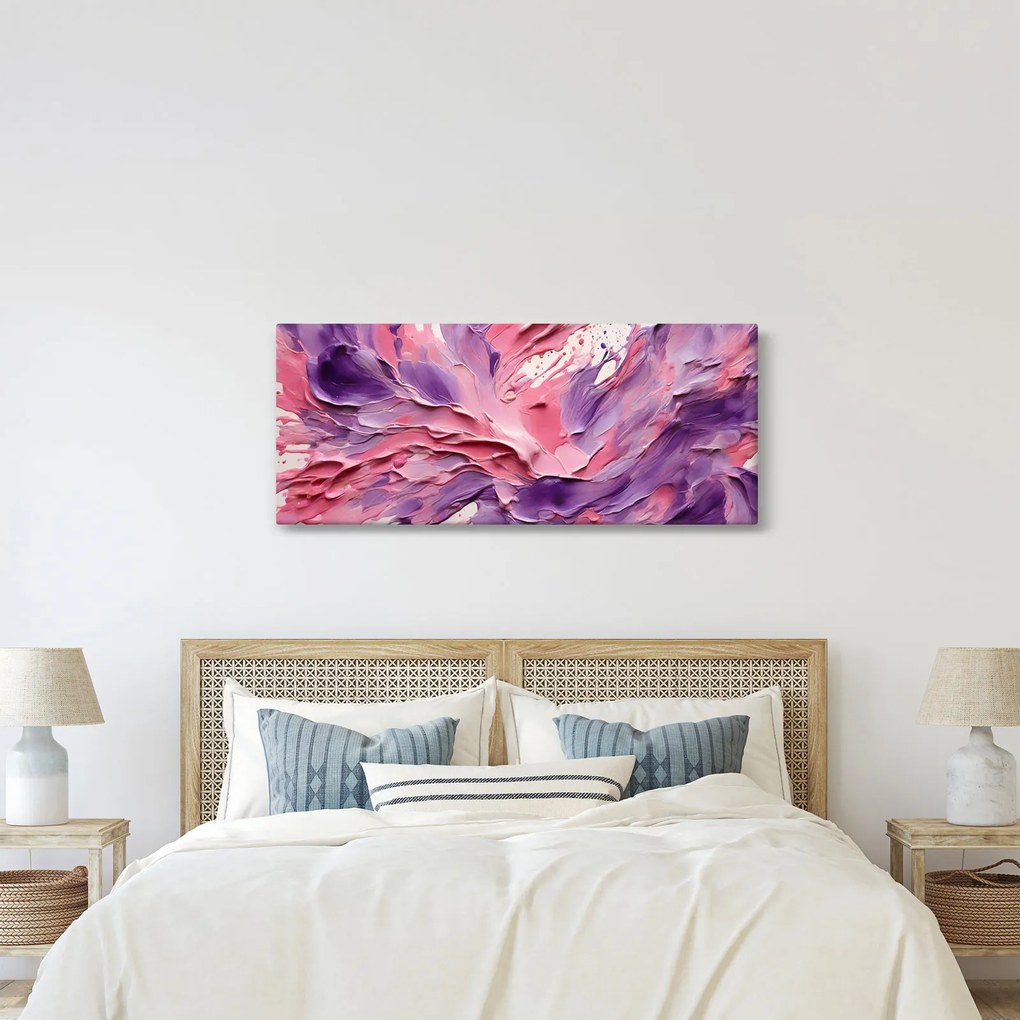 Kép - Romantikus absztrakció (120x50 cm)