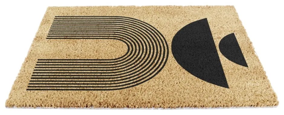 Kókuszrost lábtörlő 40x60 cm Half Moon – Artsy Doormats