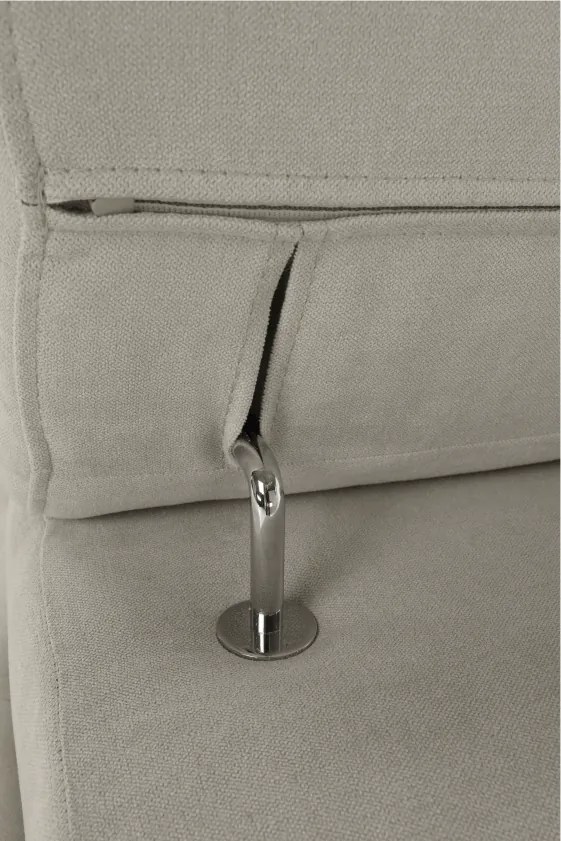 Sarokülőgarnitúra, szürke-bézs taupe, jobbos, FABIA