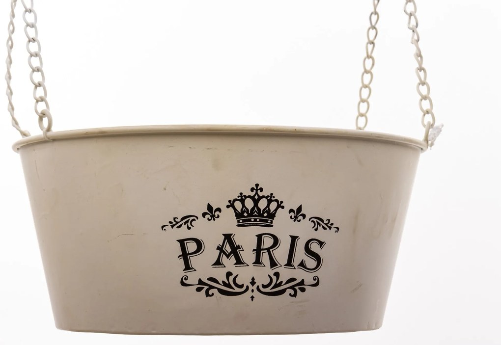 Vintage fali kerti virágtartó konzol kaspóval Paris